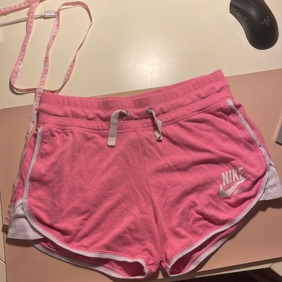 Nike Pink Lounge Shorts - Picture 1 of 4